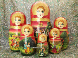 Набор матрешек "Хоровод", арт. 154э
