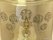 Угольный самовар 5 литра желтый "цилиндр", произведен в начале XX века Товариществом Торгового дома братьев Шемариных в Туле, арт. 465481