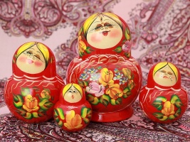 Набор матрешек "Мимика", арт. 118