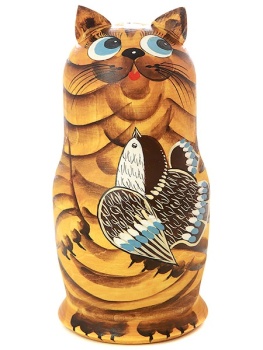 Набор матрешек "Кот рыжий", серия "Животные", арт. 589