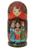 Набор матрешек "Три девицы", серия "Сказки", арт. 776