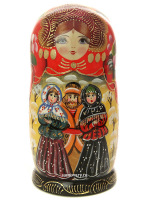 Набор матрешек "Ярмарка", серия "Сказки", арт. 7567