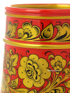 Кружка хохлома "Кудрина на красном фоне", 160х140, арт.13130160140