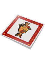 Открытка "With best wishes" (Самовар)