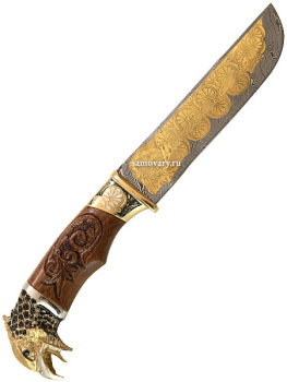 Сувенирный нож "Вавилон (Крылатый охотник)", Златоуст