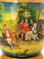 Набор матрешек "Тройки лошадей", арт. 157э