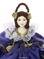 Кукла на самовар и чайник "Ирина", арт. 35