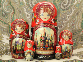 Набор матрешек "Москва", арт. 501к