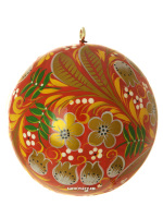 Хохломская Роспись Новогодние Игрушки