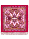 Шерстяной Павлопосадский платок "Фаворит", 125*125 см, арт. 1344-6