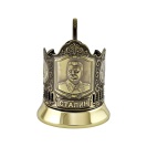 Подстаканник латунный "Сталин"