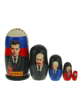 Набор матрешек "Медведев", арт. 1000