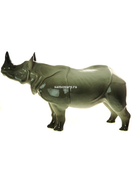 Скульптура "Носорог" Императорский фарфоровый завод