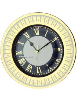 Декоративные часы форма "Европейская" рисунок "Звезды Москвы" Императорский фарфоровый завод