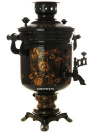 Электрический самовар 3 литра с художественной росписью "Золотая птица", арт. 159691