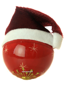 Новогодняя игрушка шар "Дед мороз"