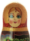 Набор матрешек "Царь Салтан", серия "Люкс", арт. 1105э