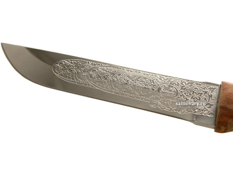 Разделочный кованый нож "Егерь" Златоуст