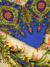 Шерстяной Павлопосадский платок "Слова любви", 146*146 см, арт. 1688-3