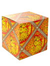 Коробка миниатюрная с хохломской росписью "Клубника", 30х55