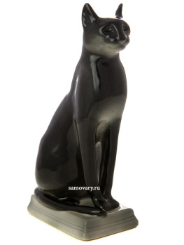 Скульптура "Кошка Египетская", Императорский фарфоровый завод