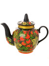 Чайник заварочный с художественной росписью "Хохлома" 
