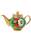 Чайник заварочный керамический "Русский сувенир" для самовара, арт.115