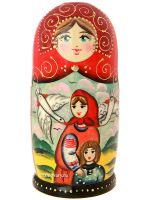 Набор матрешек "Гуси-лебеди", серия "Сказки", арт. 572