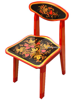 Детская мебель - стул детский с художественной росписью Хохлома, арт. 73020000000