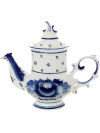 Чайник заварочный керамический "Гжель" "Голубка"