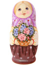 Набор матрешек "Машенька с букетом", арт. 550э