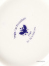 Чашка с блюдцем кофейная форма "Ландыш", рисунок "Голубые цветы", Императорский фарфоровый завод