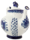 Чайник керамический с художественной росписью "Гжель" "Голубая рапсодия"