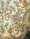 Шерстяной Павлопосадский платок "Кумушка", 89*89 см, арт. 1453-9