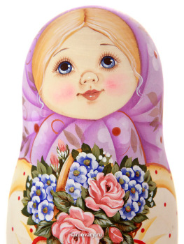Набор матрешек "Машенька с букетом", арт. 550э