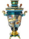 Набор самовар электрический 4 литра с художественной росписью "Зимушка", арт. 130707