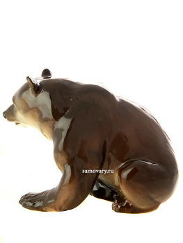 Скульптура "Медведь бурый", Императорский фарфоровый завод