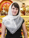 Оренбургский пуховый шарф, арт. A 12040-01