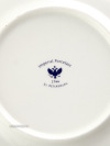 Чашка чайная с крышечкой и блюдцем форма "Подарочная-2", рисунок "Кобальтовая сетка", Императорский фарфоровый завод