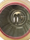 Электрический самовар 2 литра с художественной росписью "Птица, рябина на бордовом фоне", арт. 150474