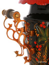 Комбинированный самовар 7 литров "конус" с художественной росписью "Хохлома", арт. 322289