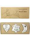 Подарочный набор из трех сувениров "Маленький принц", Императорский фарфоровый завод (ЛФЗ)