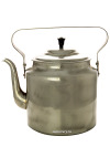 Чайник латунный никелированный 3 литра старинный, Кольчугино