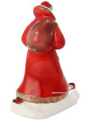 Фарфоровая скульптура "Дед Мороз" рисунок "Красный нос" Императорский фарфоровый завод