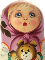 Набор матрешек "Машенька с мишкой", арт. 5998