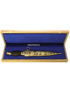 Сувенирный нож "Фокс лесные жители" в подарочном футляре, Златоуст