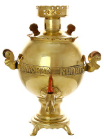 Электрический самовар 3 литра желтый "Петух" старинный, арт. 144203 Электрический самовар 3 литра желтый "Петух" старинный, арт. 144203