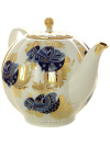 Чайник доливной форма "Тюльпан" рисунок "Золотой сад", Императорский фарфоровый завод