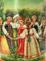 Набор матрешек "Хоровод", серия "Сказки люкс", арт. 788