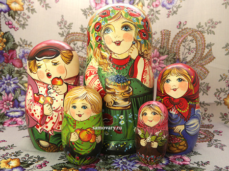 Набор матрешек "Машенька", арт. 1010э
